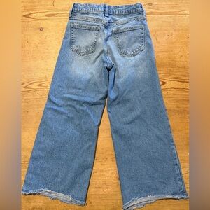 Girls Gap wide leg jeans